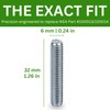 Spare Hardware Parts Bunk Bed Threaded Screw (Replacement for IKEA