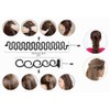 25 Piezas Kit de Herramientas para peinar el cabello,kit de