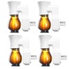 Earffloz Blank Plug in Air Freshener,4-Set Wall Plug Oil Diffuser