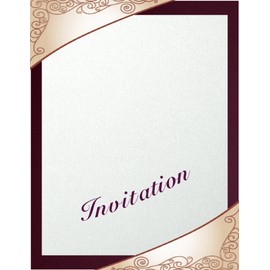 50 Dark Burgundy Linen 80# Cover Paper Sheets - 8.5" X 11" (8.5X11 Inches) Standard Letter|Flyer Size - 80 lb/Pound Card Weight - Fine Linen Textured Finish - Deep Dye Quality Cardstock