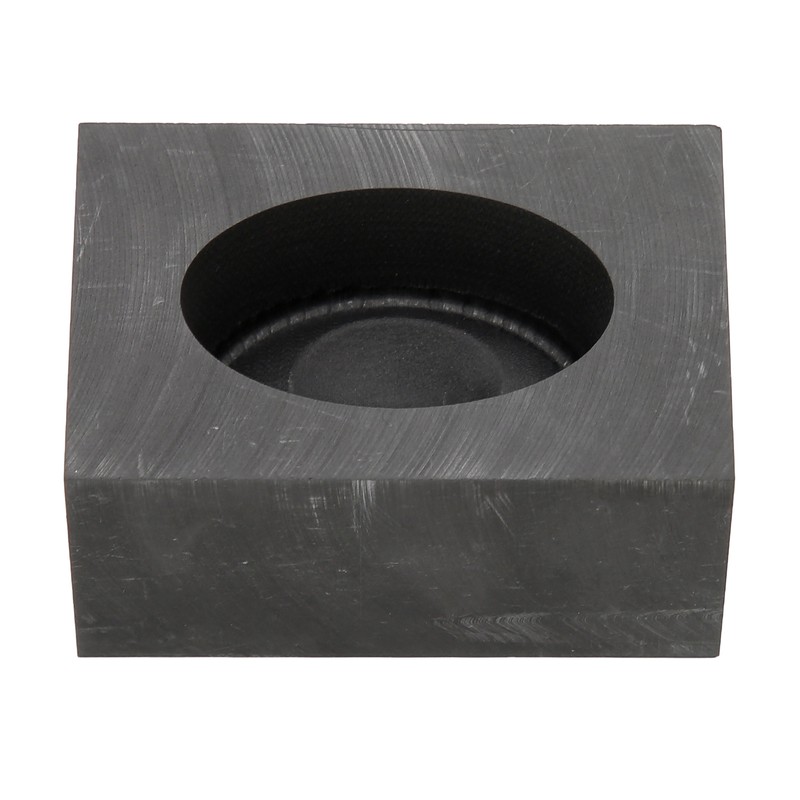 Graphite Mold High Temperature Resistance 3x4x6cm Ingot Shape Smelting Molds