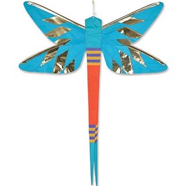Premier Kites SoundWinds Damselfly Hanging Banner - Blue