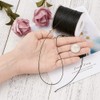 PandaHall 185 Yards/Roll 0.5mm Waxed Polyester Cord Waxed Thread Cord
