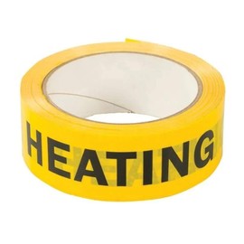 Dickie Dyer 882521 90.714 'Heating' Identification Tape 38 mm x 33 m