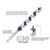 Wood Auger Bits 5/16 in. x 9 in. Screw Point