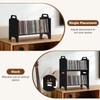 2 Pack Stackable CD Holder Organizer Rack, CD Storage Tower