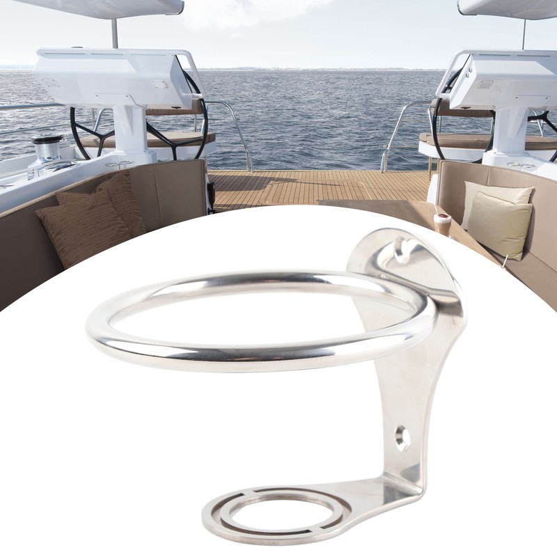 304 Stainless Steel Cup Holder RV Bottle Holder Universal Ring