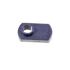 Single Tab Weld Nut 5/16-24 Fine Thread - Spot Weld Nuts - Weld Nuts/Spot/Offset Hole - Low Carbon Plain Steel (10)