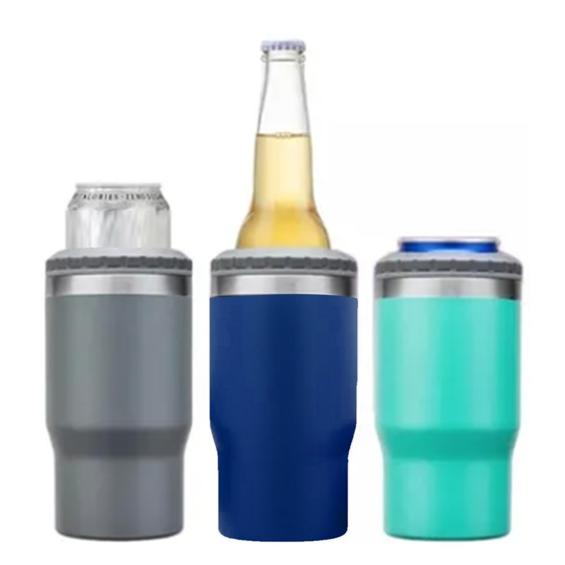 14oz Can Bottle Insulated Holder 304 Stainless Steel Insulated Can
