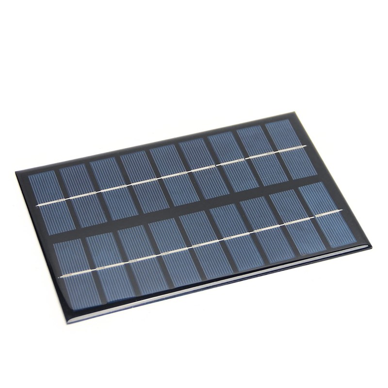 Fielect Mini Solar Panels 9V 3W Small Solar Panel Charger