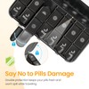 Daviky Weekly Pill Organizer 3X a Day, Large Pill Box