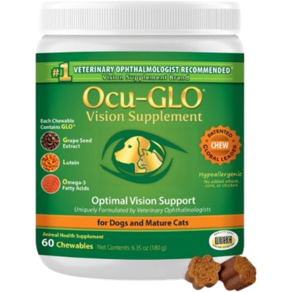 Cat & Dog Senior Supplement for Eye Support - Chewable