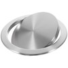 Simple Trash Grommet for Kitchen Countertop with Auto Cover, 8.2