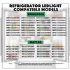 W11042554 W11527432 W11387579 Refrigerators LED Light Module Assembly Board Compatible