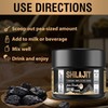 Shilajit Resin Gold Standard - 600mg Himalayan Shilajit Blend with