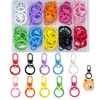 30 Pcs Lobster Claw Clasp, Keychain Clips Accessories Swivel Keychain