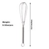 ZLKSKER Small Wire Whisks, Stainless Steel Mini Whisk, Egg Beater