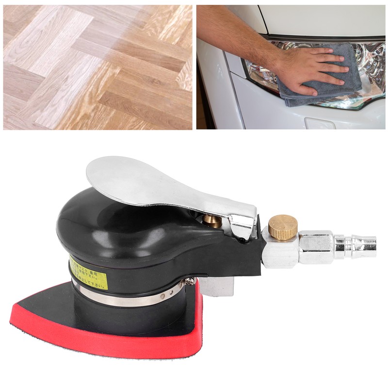 Air Sander Triangle Pneumatic Grinder Mini Handheld Polisher 12000rpm for