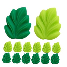 PLAFOPE Data [ Chinchetas Decorativas De Resina Forma De Hoja, Juego De 20 Piezas, Resistentes y Versátiles, para Tablero De Corcho, Adecuado para Oficina y Hogar