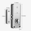 Tuya Smart Invisible Door Lock, Smart Lock with Keypad Touch,
