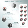 67692 Grill Control Knobs Kit,Compatible with Weber Summit 660/670 Grill