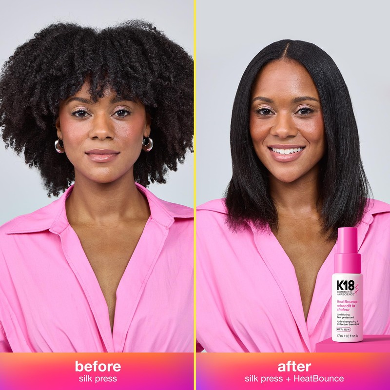 K18 HeatBounce Conditioning Heat Protectant, Leave-In Conditioner, Detangles, Softens &