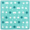 Hamamonyo Washed Towel Handkerchief, Japanese Tea and Snow