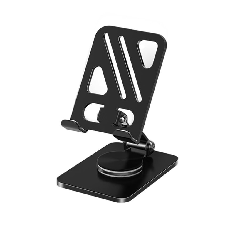 YZLELEQ Adjustable Phone Stand with 360 Rotating Base Portable Foldable