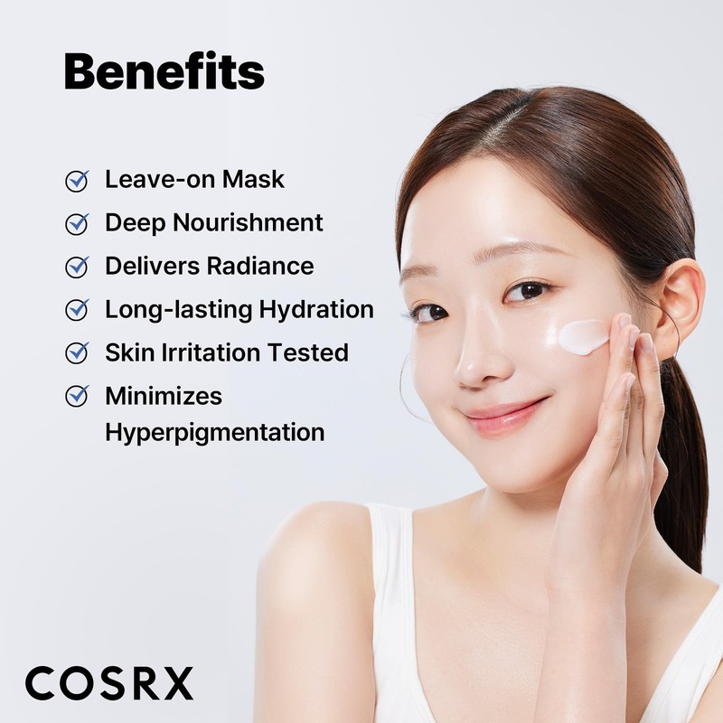 COSRX Ultimate Nourishing Rice Overnight Spa Mask, 60ml / 2.02