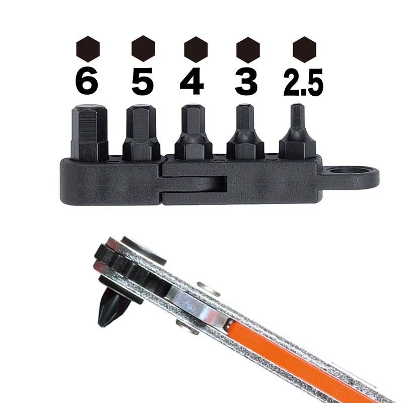 ベッセル(VESSEL) 極薄 板ラチェット交換用ビットセット TD-BS6