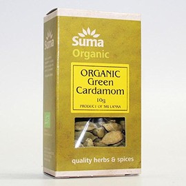 Suma Organic Green Cardamom Pods 10g