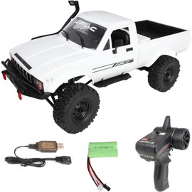 ARRIS RC Crawler Car, 1/16 Scale 4WD Off-Road Pickup Climbing Truck Toys, C24-1 2.4G Four Wheel Remote Control RC Vehicle Model for Adults