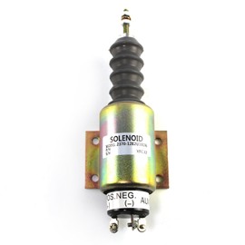 IMELBUFF 2370-12E2U1B2A Fuel Stop Solenoid Valve 12V for Woodward 2370 Series Diesel Engine 2300-1503