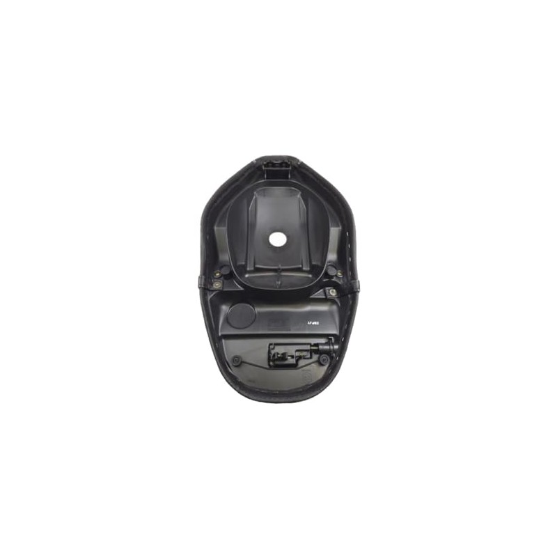 Driver's Seat Black with White Stitching Suitable for Piaggio Zip