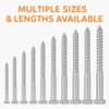 5/16" x 1-1/2" Hex Head Lag Screws, 304 Stainless Steel