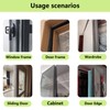ZOMPAGO Brush Weather Stripping Door Seal -0.4 inx0.4inx33FT,Effective Weather Stripping