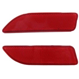 Azoepart 2X Rear Bumper Reflector Indicator Lights for Toyota Corolla 2009-2014, As Original, As Pictures, US-OE-10KLL-FGP-01