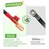 10L0L 3 Awg Golf Cart Heavy Duty Battery Cables for