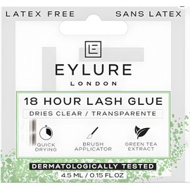 Eylure 18H Lash Glue Brush Applicator Latex Free Clear