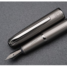 Picasso 916 Malage Fountain Pen Original Box New Version (Starlit Night Gray, Extra Fine Nib 0.38mm)