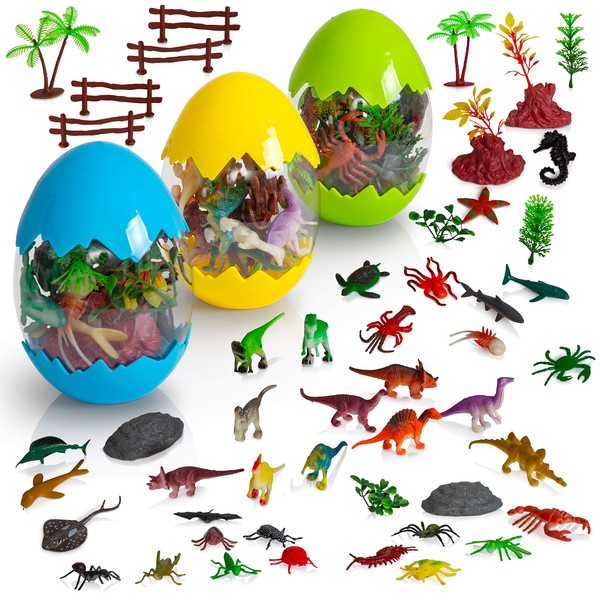 Next Milestones Easter Egg Toys for Toddlers 3 Pack with