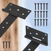 Kotarbau Pack of 2 Cross Hinges, 100-400 mm, Shutter Hinges,