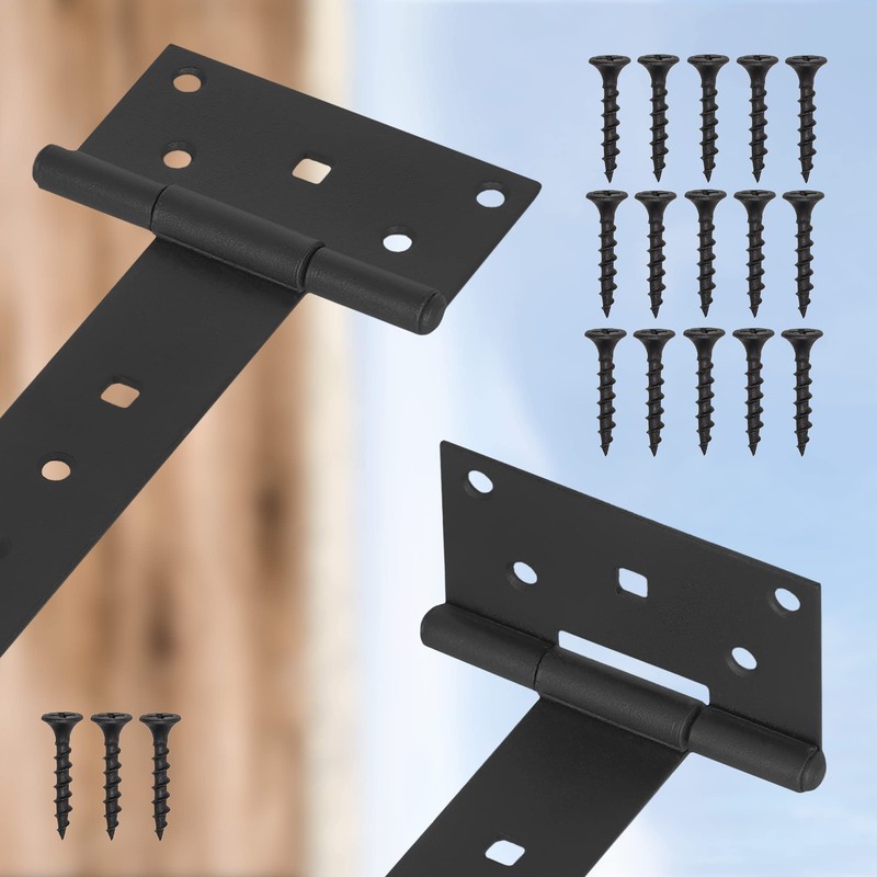 Kotarbau Pack of 2 Cross Hinges, 100-400 mm, Shutter Hinges,