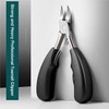 Toenail Clippers for Seniors with Nail File – 8PCS Professional