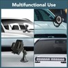 DIYMAG Magnet 6PCS 1/4inch Screw Hole Strong Rubber Coated Magnets