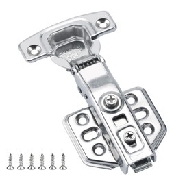 anchak 4 x 110 Degree Concealed Hinge Corner Stop Rustproof Cabinet Hinge Automatic Closing Automatic Hinge Damping Hinges for Kitchen Cabinet Wardrobe Cabinet Door Furniture - Corner Stop