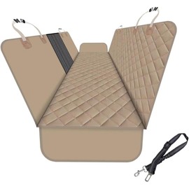 GXT Dog Back Seat Cover Protector for Cars SUV and Trucks with Mesh Window, Scratchproof Nonslip and Waterproof Material