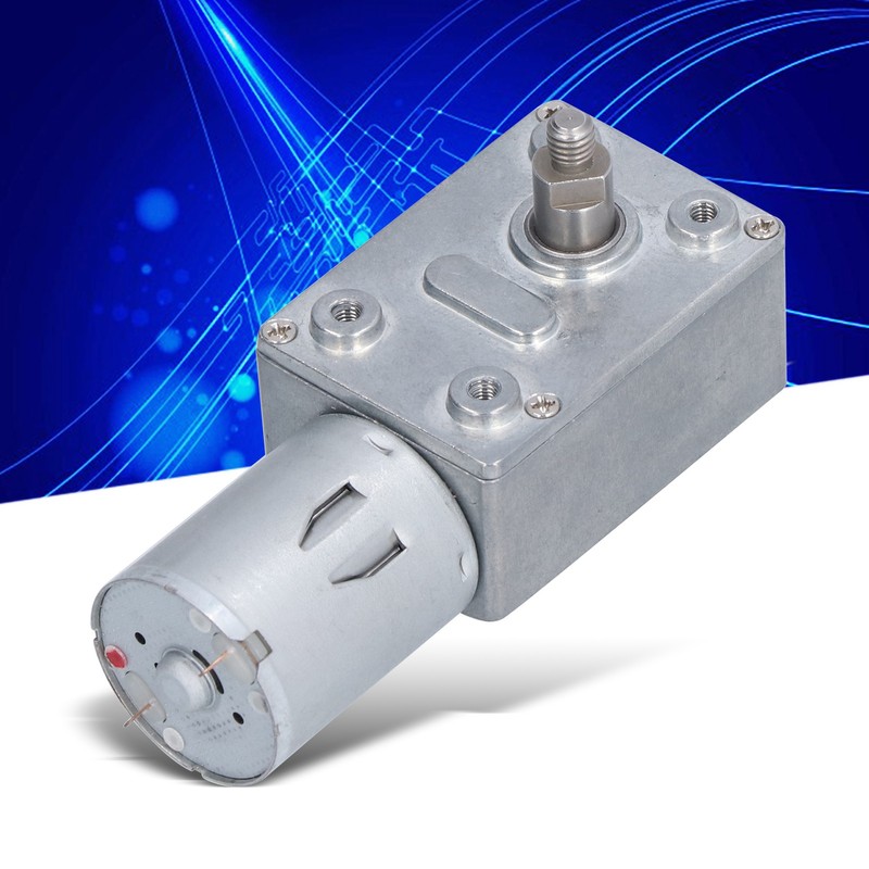 Worm Gear Motor Turbo Geared Full Metal Self Locking Reduction