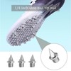 28 PCS Track Shoe Spikes Thread Diameter 5MM Spike Nails