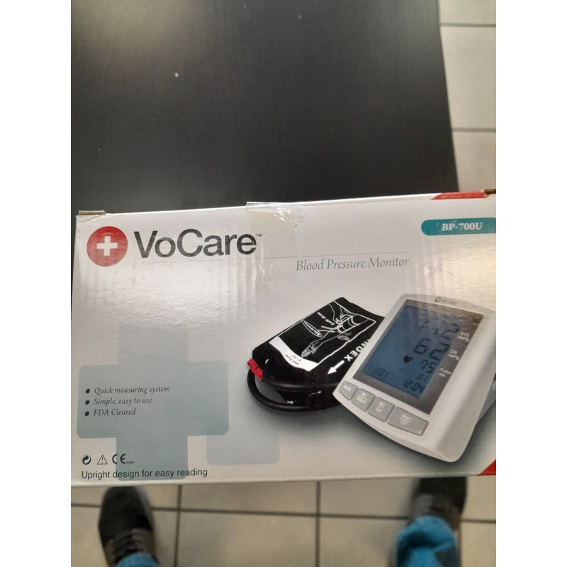 VOCARE LCD Blood Pressure Monitor BP-700U